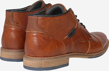 BULLBOXER - Zapatos con cordón en marrón: atrás