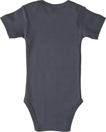 LOGOSHIRT Romper/Bodysuit 'MICKEY MOUSE' in Grey