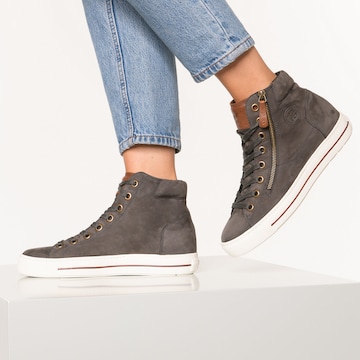 Paul Green High-Top Sneakers in Grey