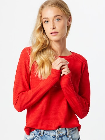 ONLY - Jersey 'Caviar' en rojo