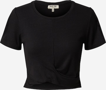 ABOUT YOU Shirt 'Silva' in Schwarz: front