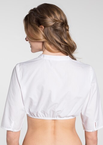 SPIETH & WENSKY Klederdracht blouse 'Kensie' in Wit