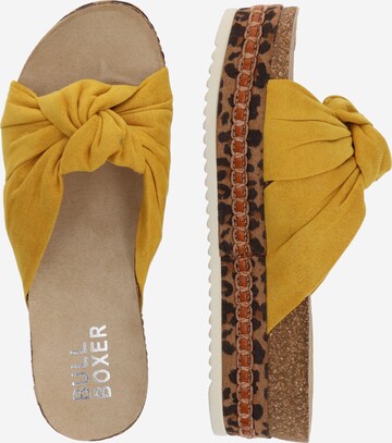 BULLBOXER Mules in Yellow