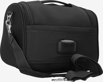 D&N Cosmetic Bag 'Travel Line 6400' in Black