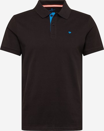 TOM TAILOR Poloshirt in Schwarz: predná strana