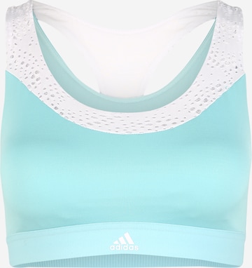 ADIDAS SPORTSWEAR Regular Sports bra in Blue: front