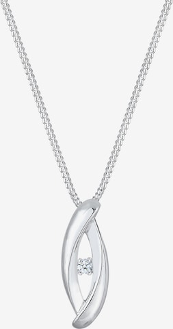 Elli DIAMONDS Ketting 'Infinity' in Zilver