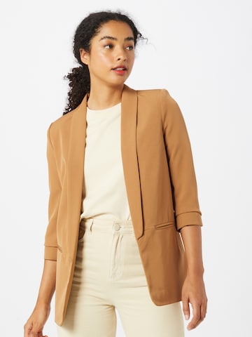 Blazer 'ELLY' ONLY en marron : devant