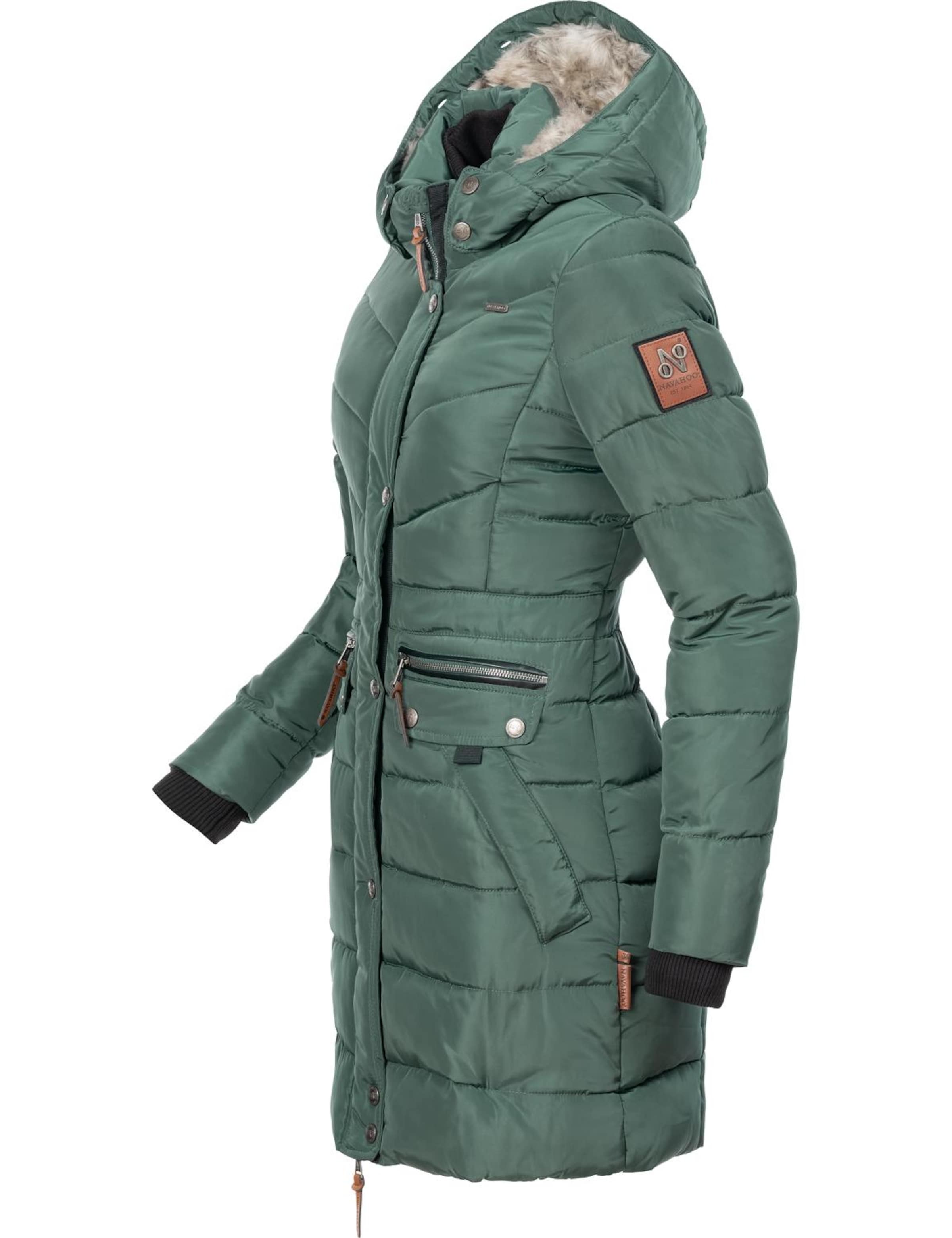 žalia NAVAHOO Žieminis paltas 'Paula'