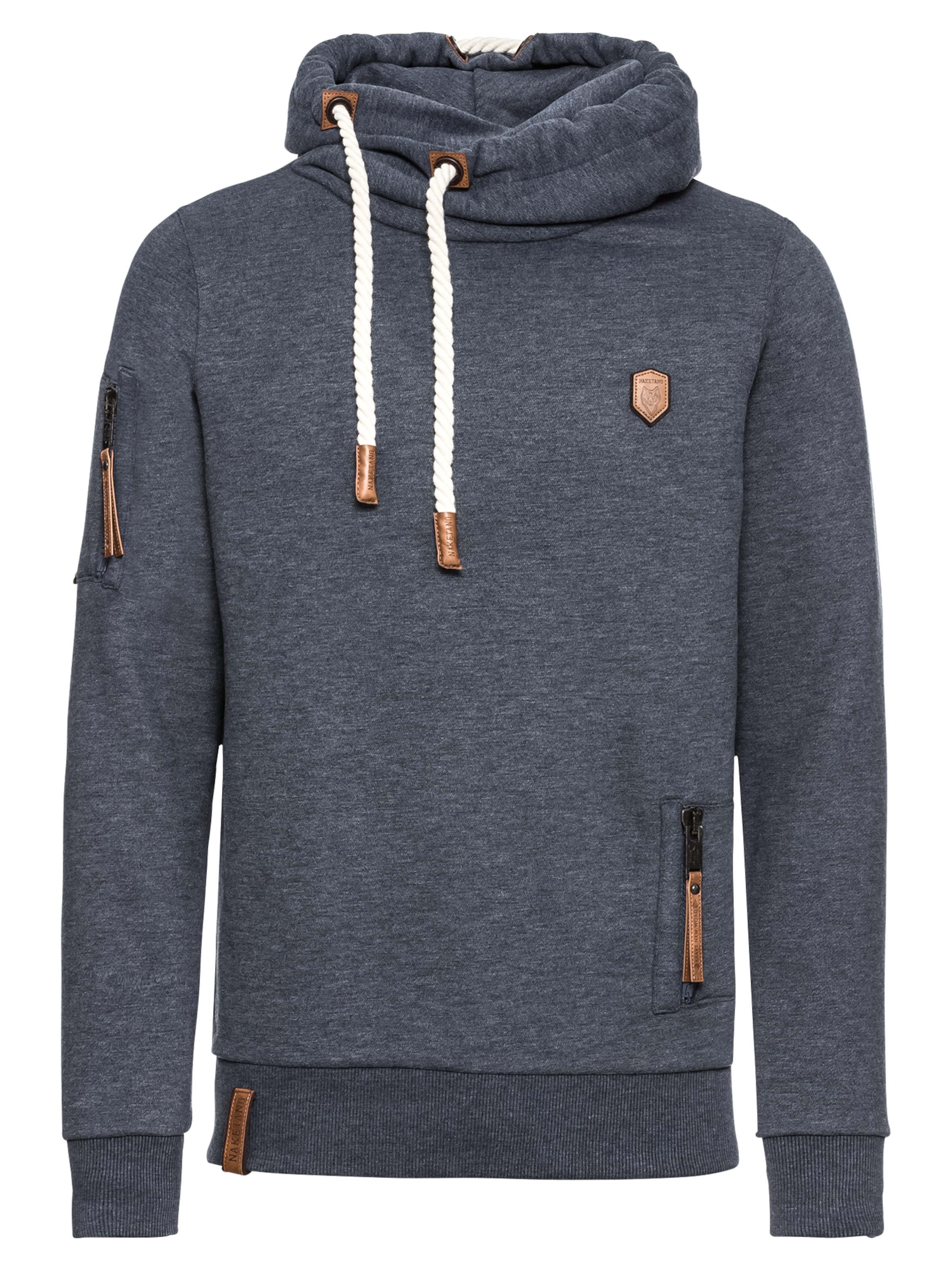 naketano Sweatshirt in Blue: front