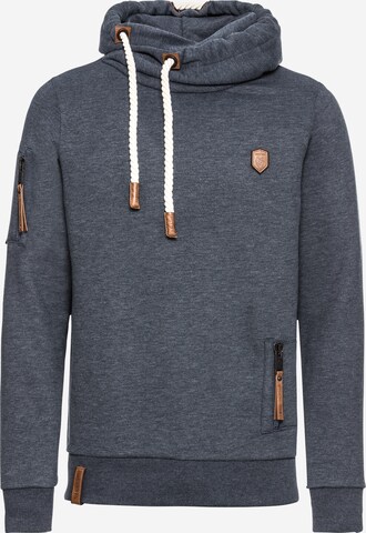 naketano Sweatshirt in Blue: front