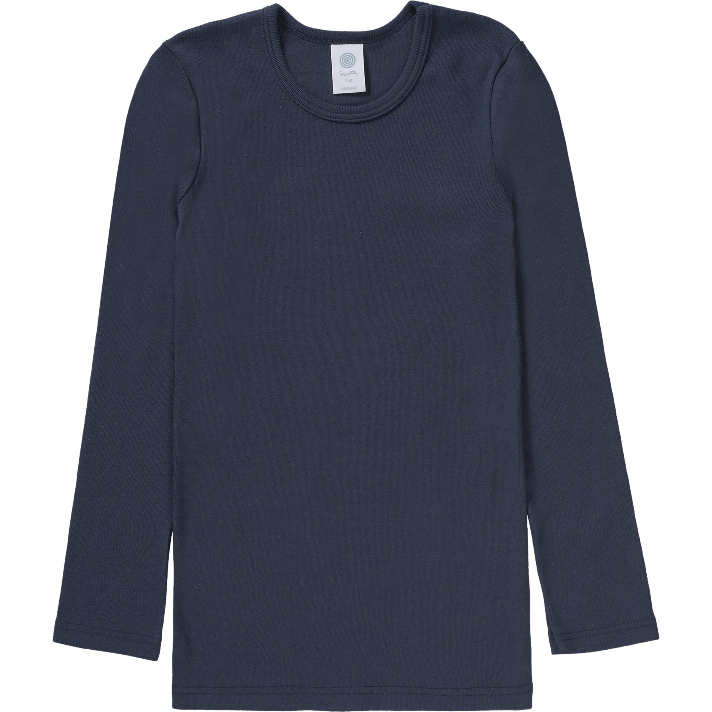 Sanetta Shirt in Blauw: voorkant