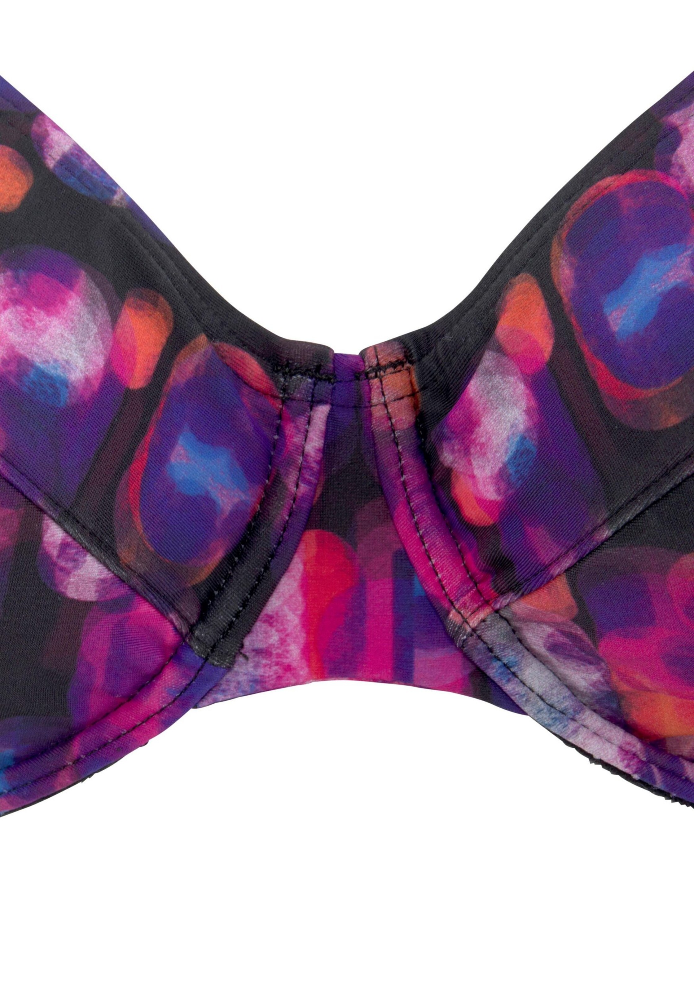 LASCANA T-shirt Bikini top in Purple