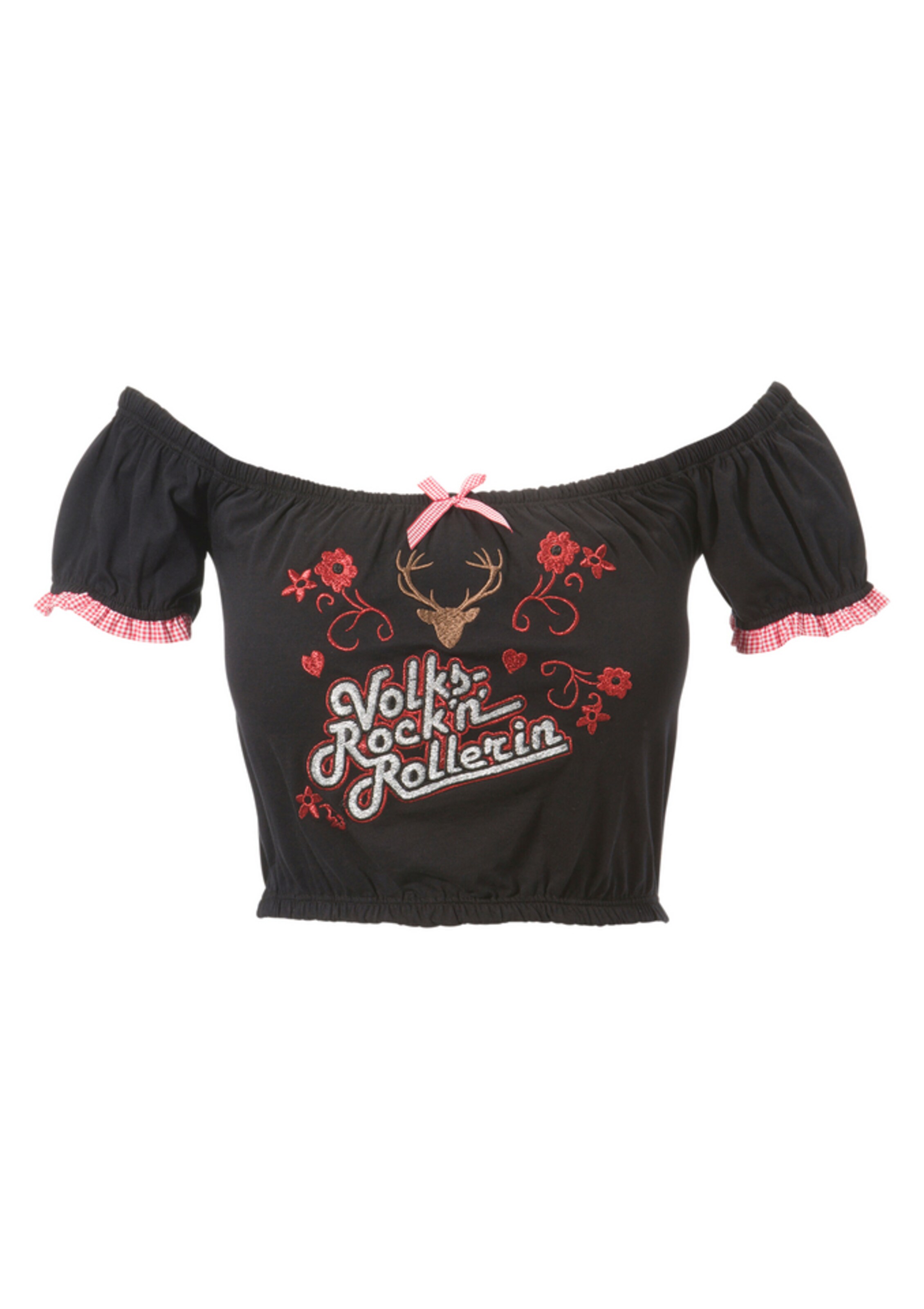 Andreas Gabalier Kollektion - Trachtenshirt in schwarz