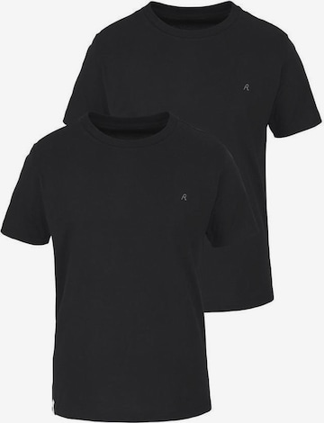 REPLAY Shirt in Zwart: voorkant
