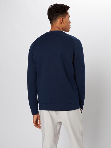 ADIDAS ORIGINALS Sweatshirt 'Trefoil Crew' in Blauw: terug