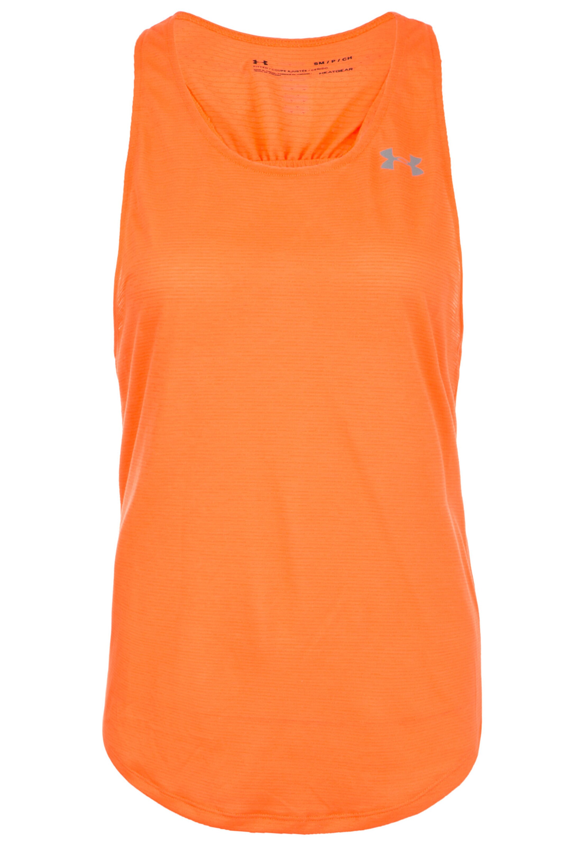 UNDER ARMOUR - Lauftank 'Streaker Racer 2.0' in orange