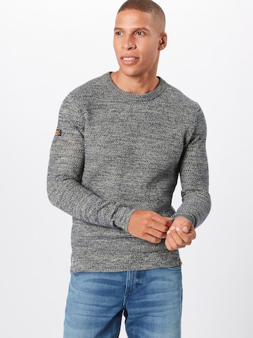 Superdry Pullover 'Upstate' in Grau