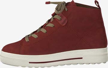 Tamaris GreenStep Sneakers hoog in Rood