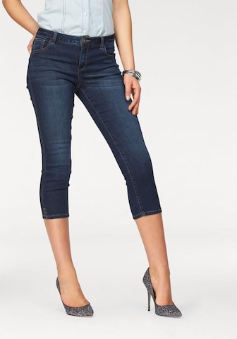 ARIZONA Skinny Caprijeans »Ultra-Stretch« in Blau: predná strana