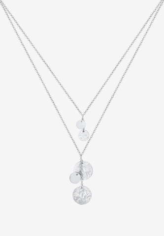 ELLI PREMIUM Halskette 'Geo' in Silber