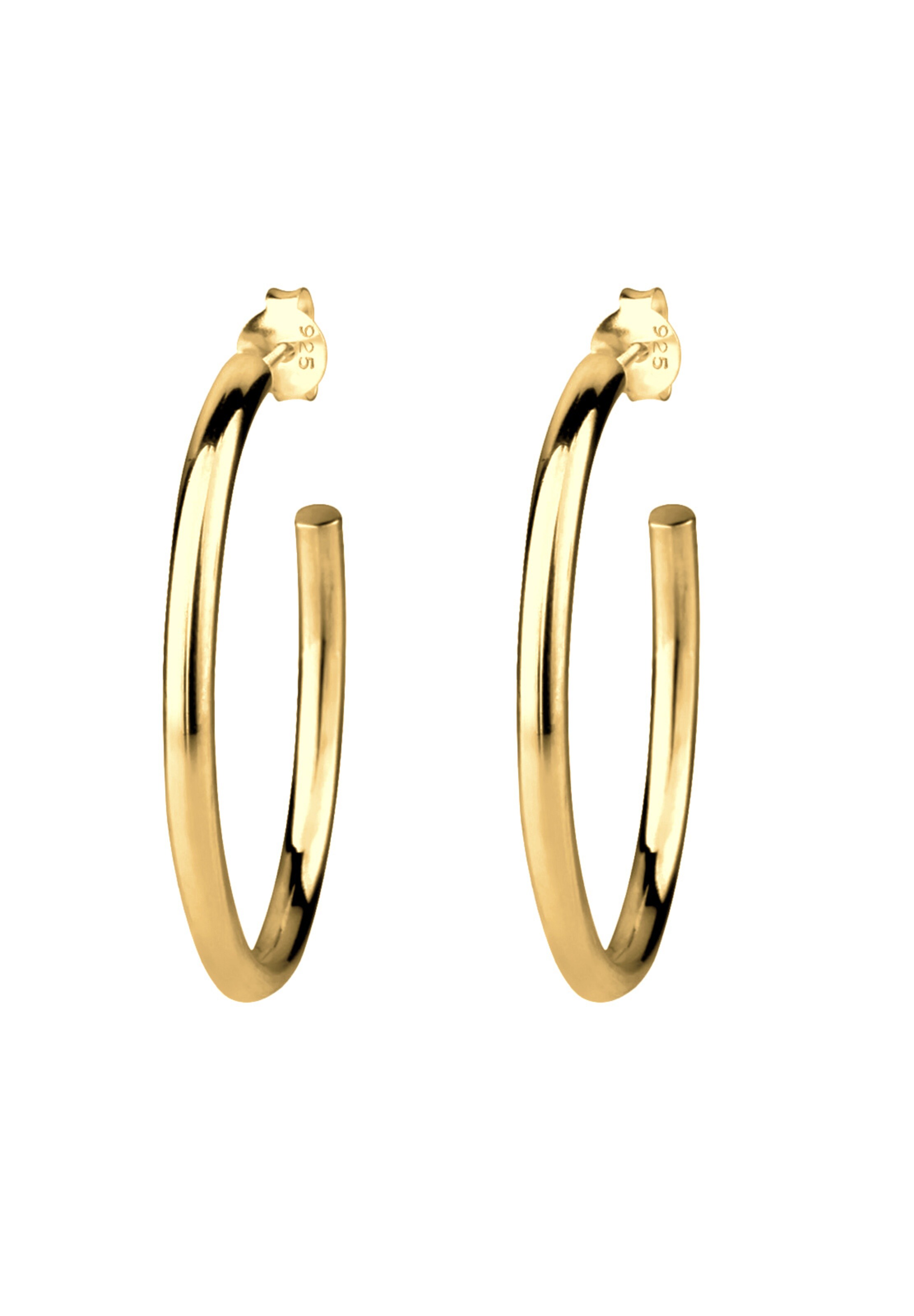Boucles d'oreilles ELLI en or : devant