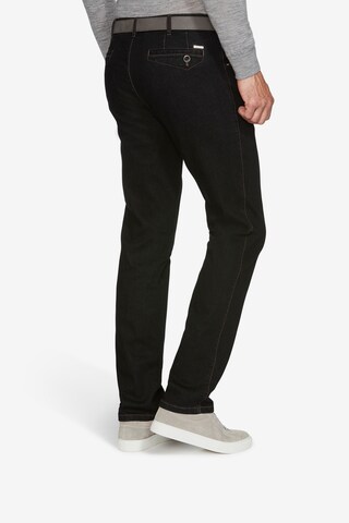 Meyer Hosen Regular Jeans 'Dublin' in Schwarz