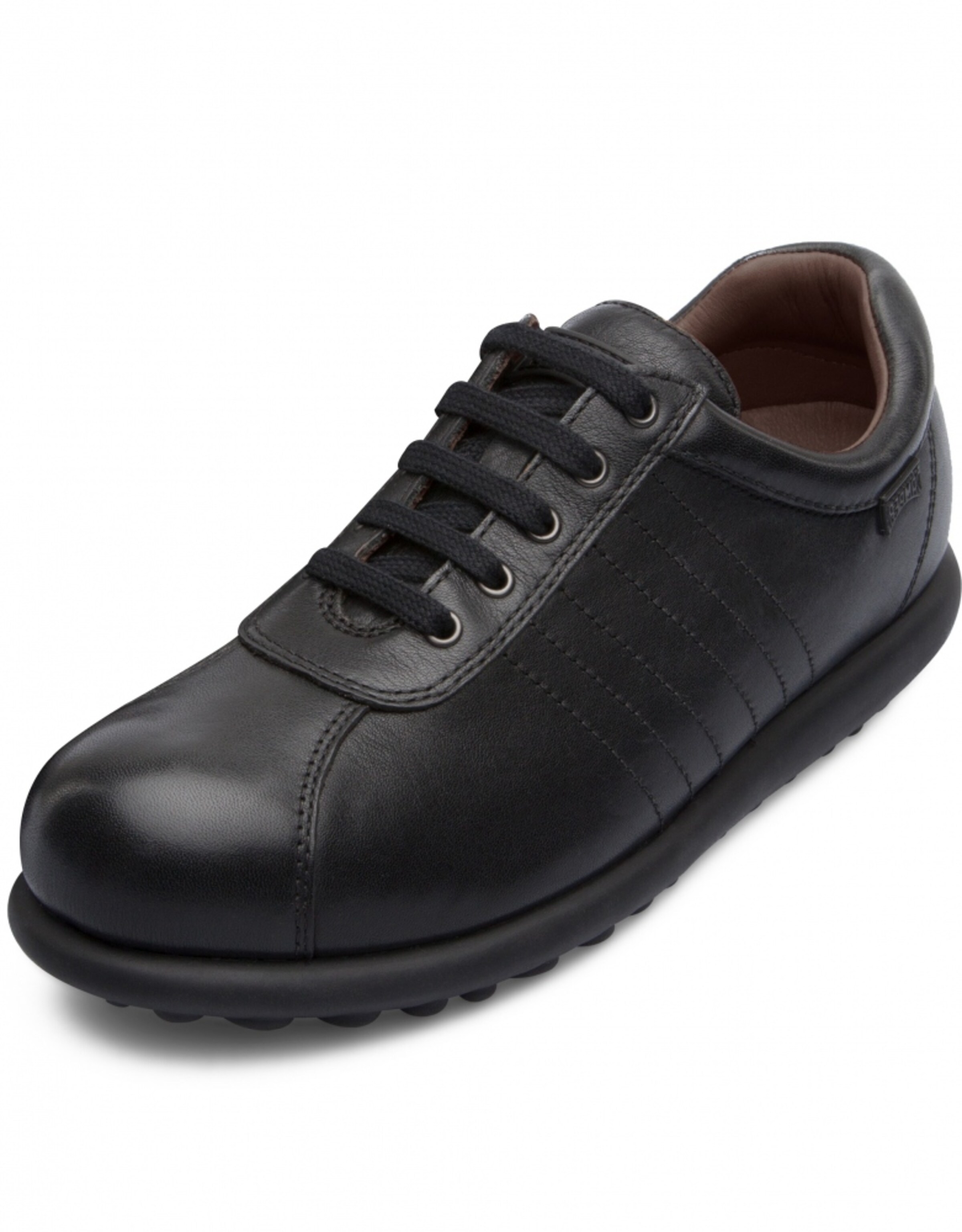 CAMPER Veterschoen 'Pelotas' in Zwart: voorkant