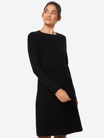 VERO MODA Úpletové šaty 'Nancy' – černá: přední strana