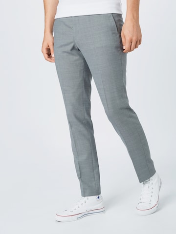 JACK & JONES Slimfit Bügelfaltenhose 'Solaris' in Grau: predná strana