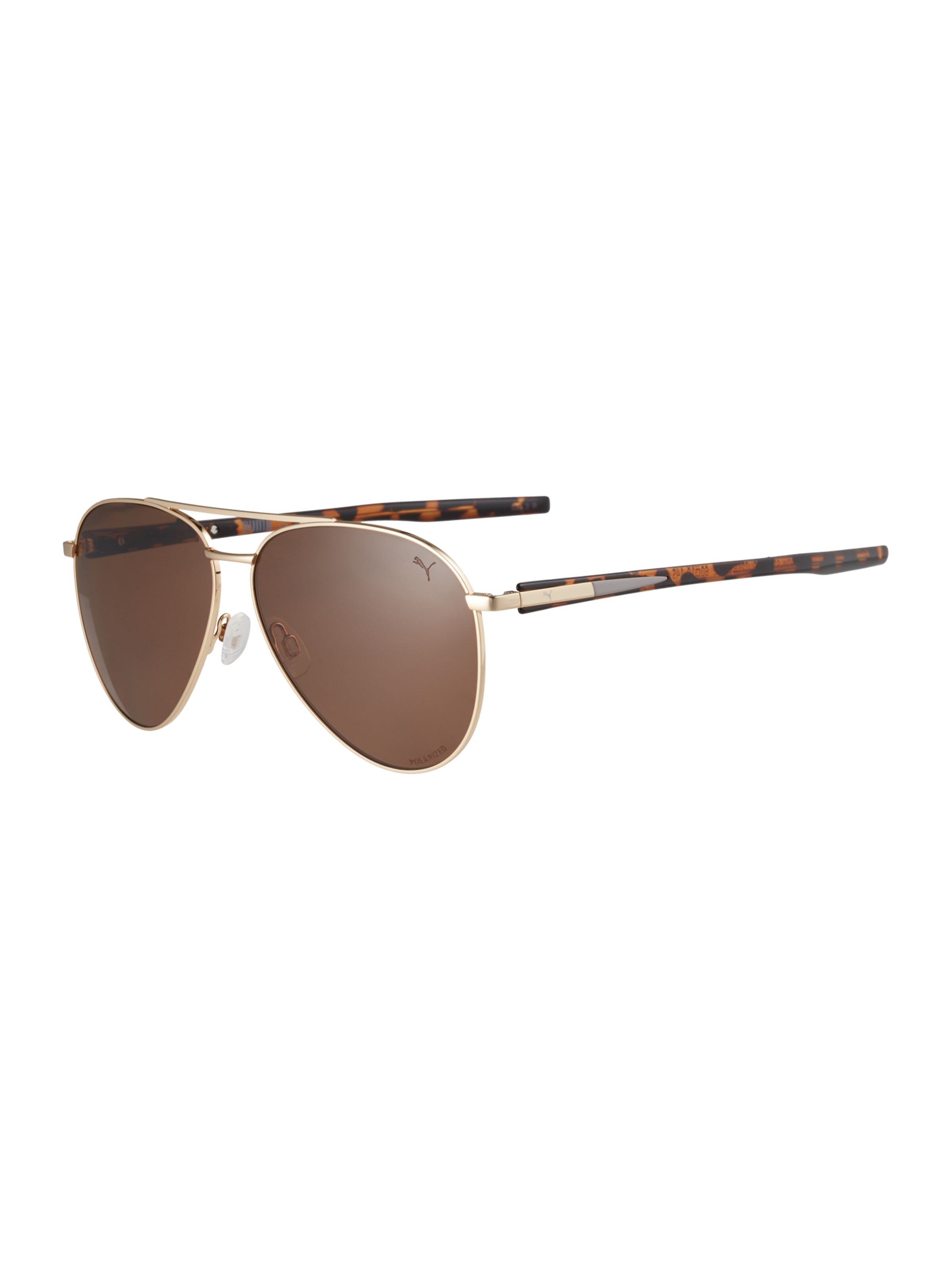 lunette de soleil puma brun