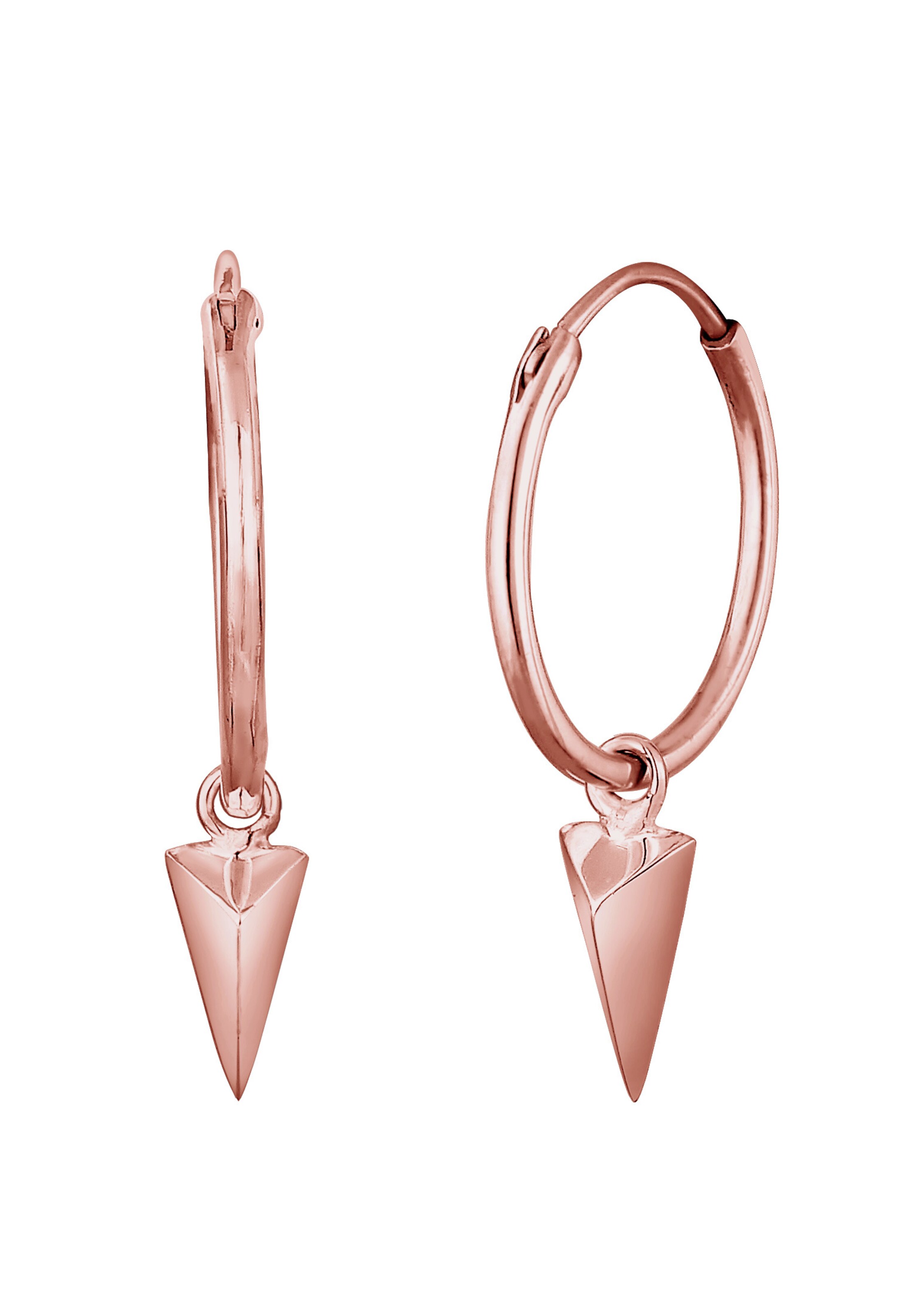 ELLI Earrings 'Dreieck, Geo' in Gold