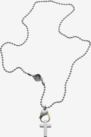 DIESEL Necklace in Silver: front