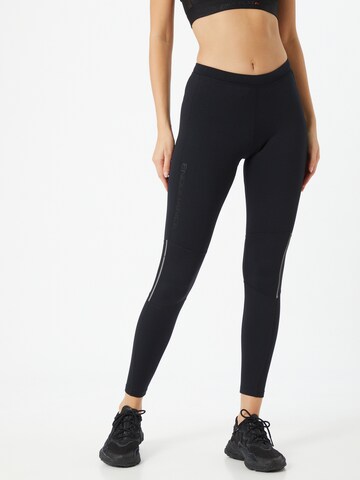 ENDURANCE Skinny Workout Pants 'Mahana' in Black: front