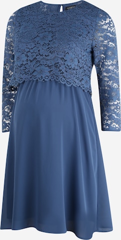 Attesa Cocktail dress 'AB PIZZO' in Blue: front
