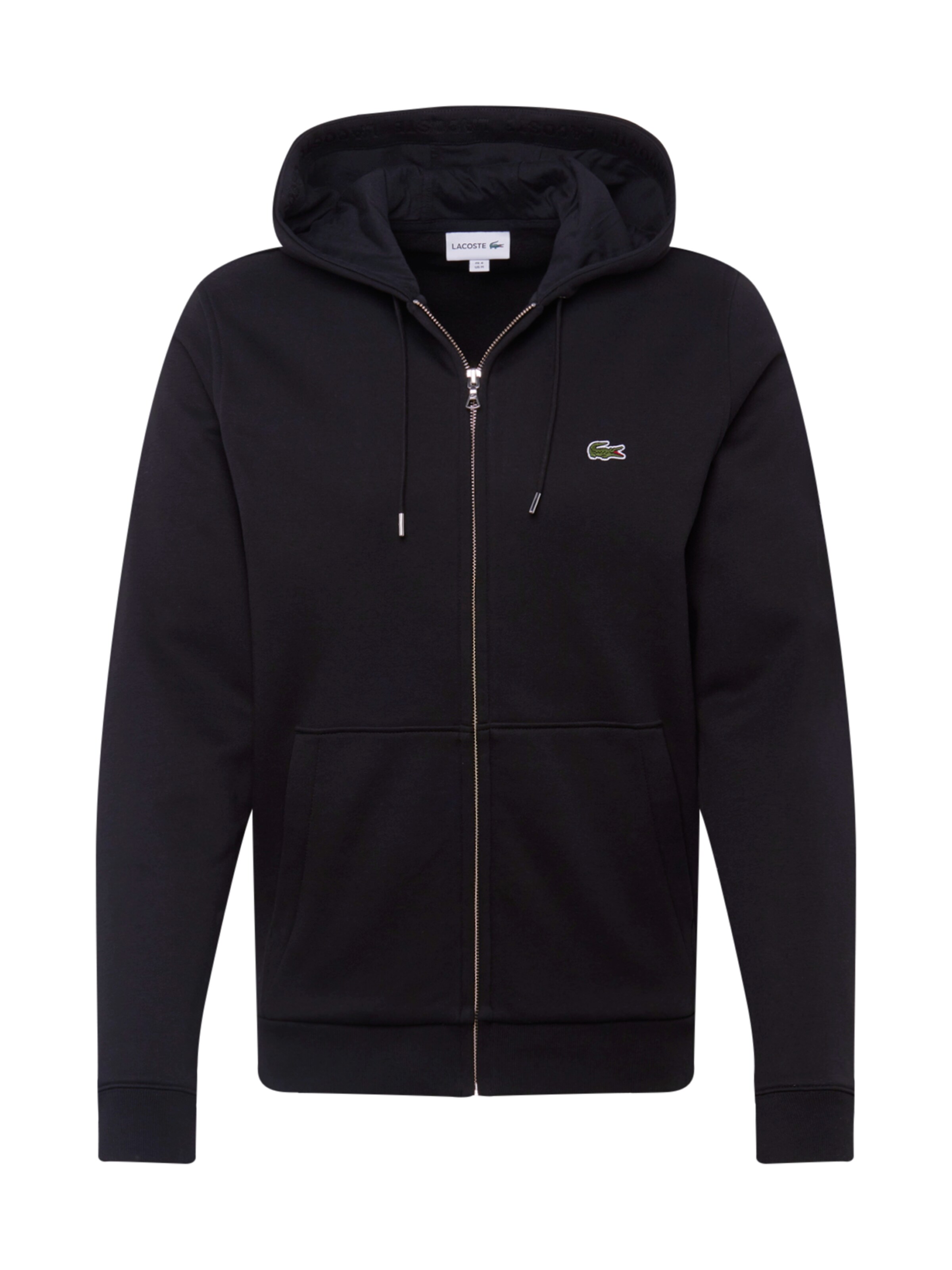 LACOSTE - Sweatvest in de kleur Zwart