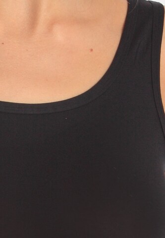 sassa Top 'LOVELY SKIN' in Schwarz