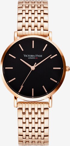 Victoria Hyde Analoog horloge 'The Chelsea' in Goud: voorkant