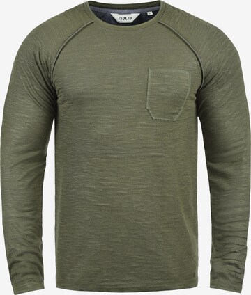 !Solid Sweatshirt 'Don' in Green: front