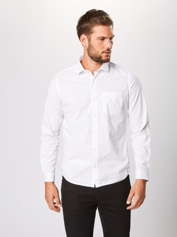 s.Oliver Slim Fit Hemd in Weiß