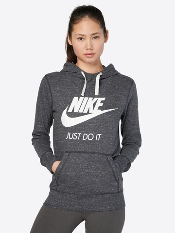 Nike Sportswear Sportsweatshirt 'Gym Vintage' in Grau: predná strana