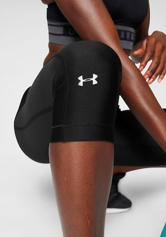 UNDER ARMOUR Skinny Sportovní kalhoty – černá