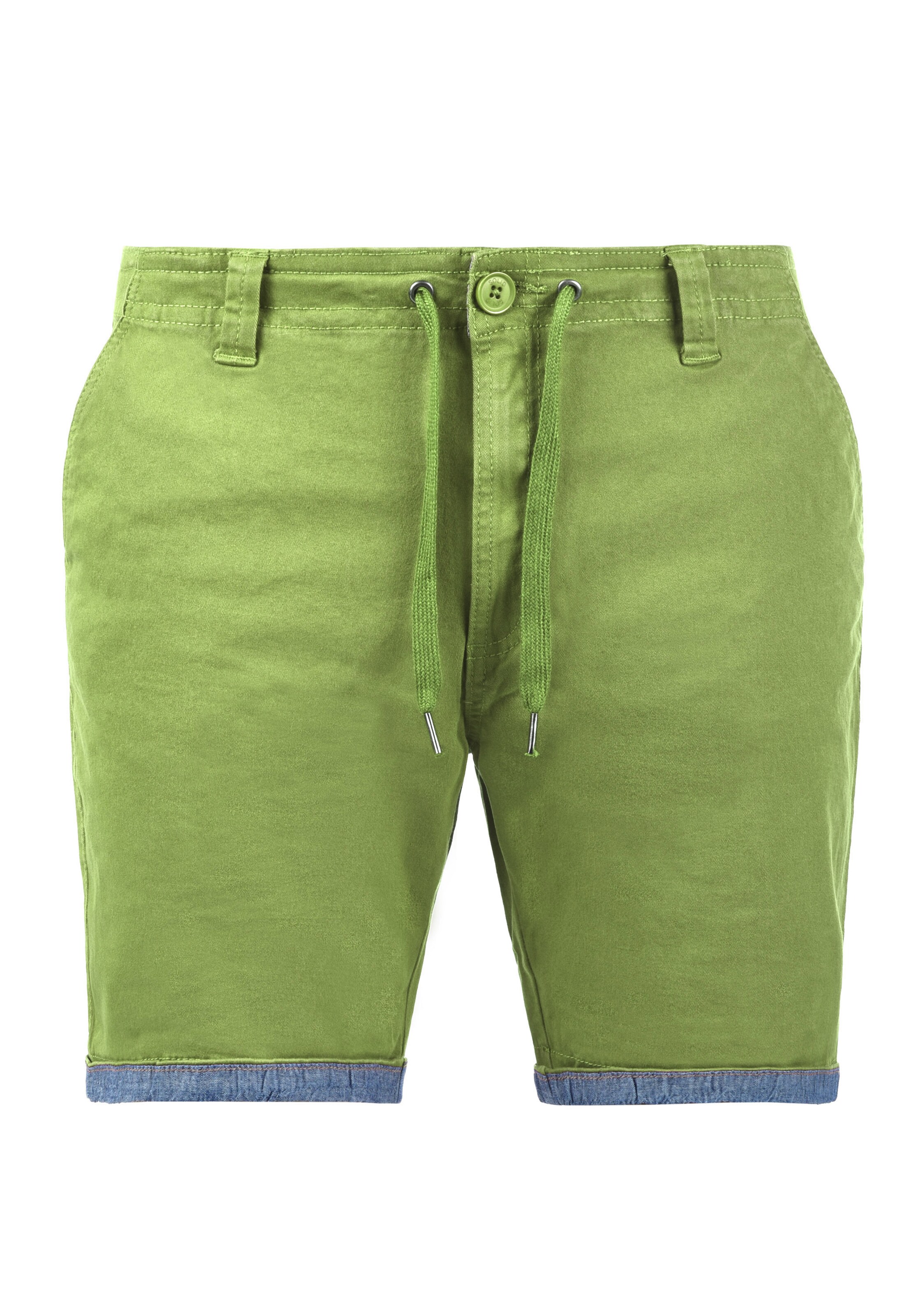 !Solid - Regular Calças chino 'Lagoa' em verde: frente