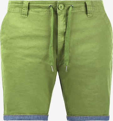 !Solid Regular Chino Pants 'Lagoa' in Green: front