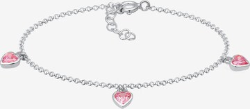 ELLI Bracelet 'Herz' in Silver: front