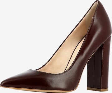 EVITA Pumps in Brown: front