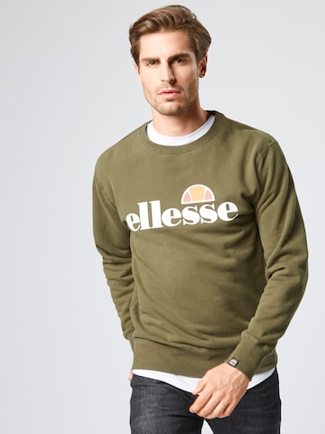 ELLESSE Regular fit Sweatshirt 'Succiso' i grön: framsida