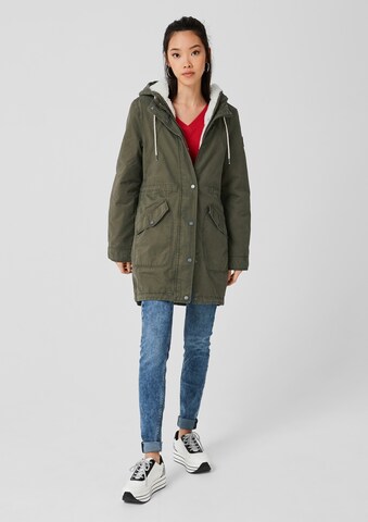 QS Parka in Grün