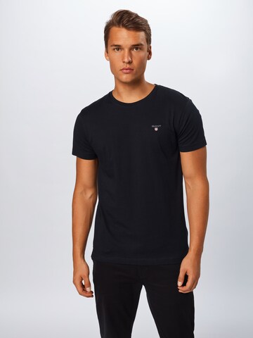 GANT T-Shirt in Schwarz