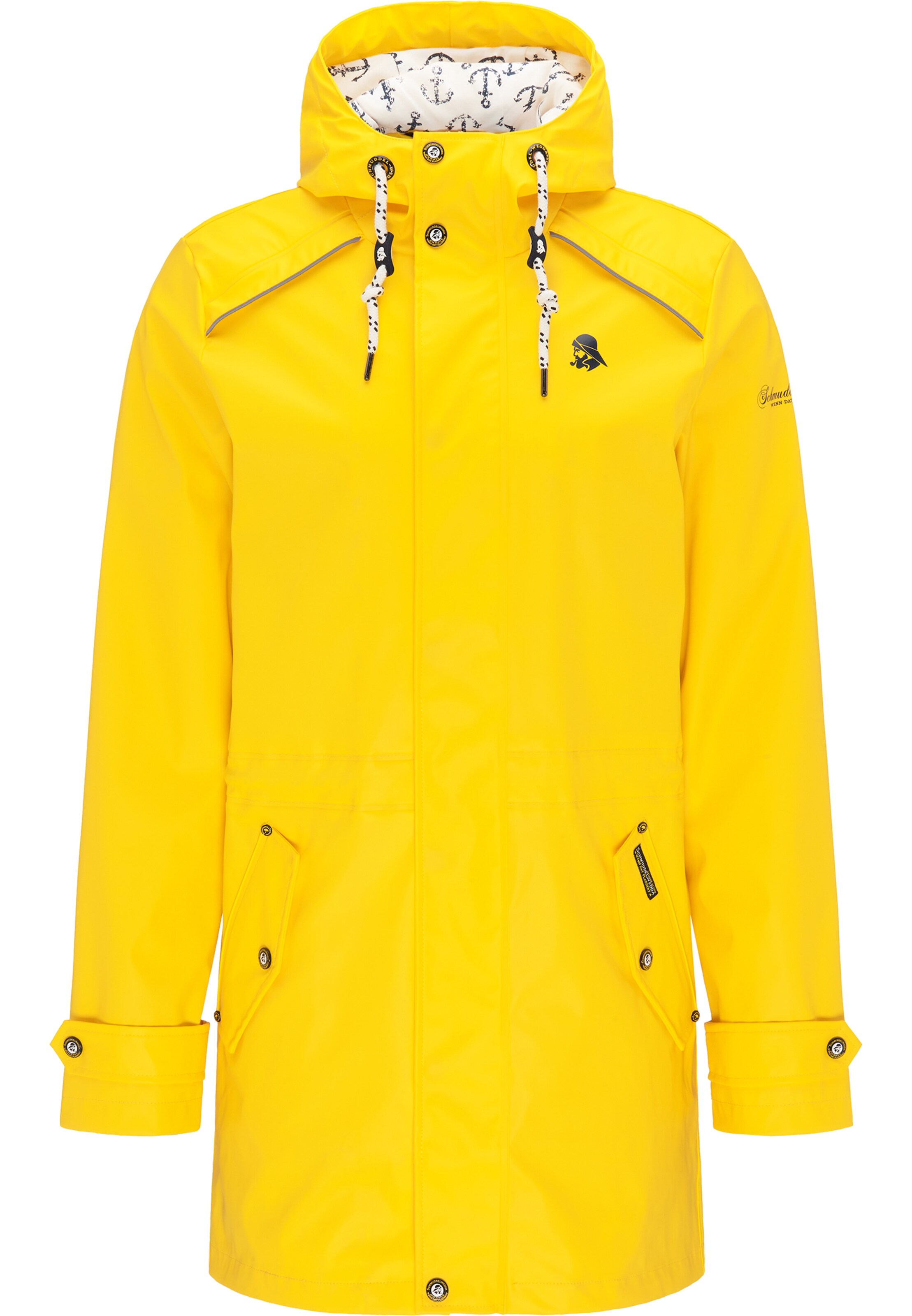 Schmuddelwedda - Tussenjas in de kleur Geel